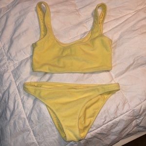 baby yellow swim suit! 🌼
